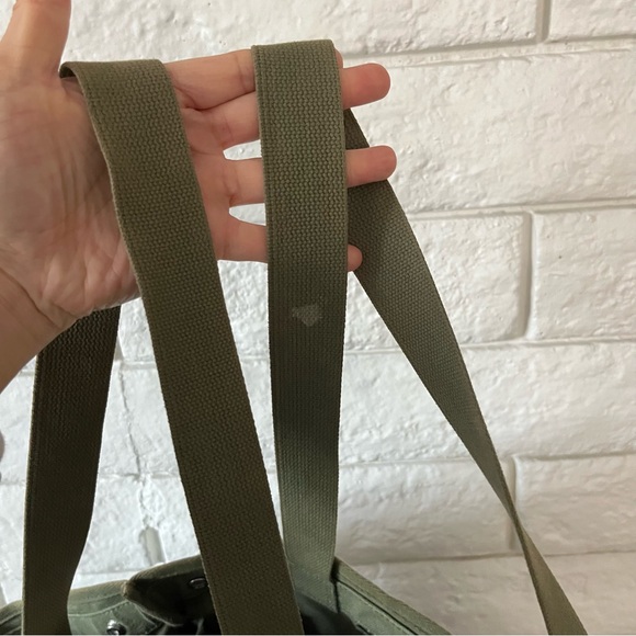 Alex Mill The Perfect Weekday Tote Military Olive - Picture 10 of 11